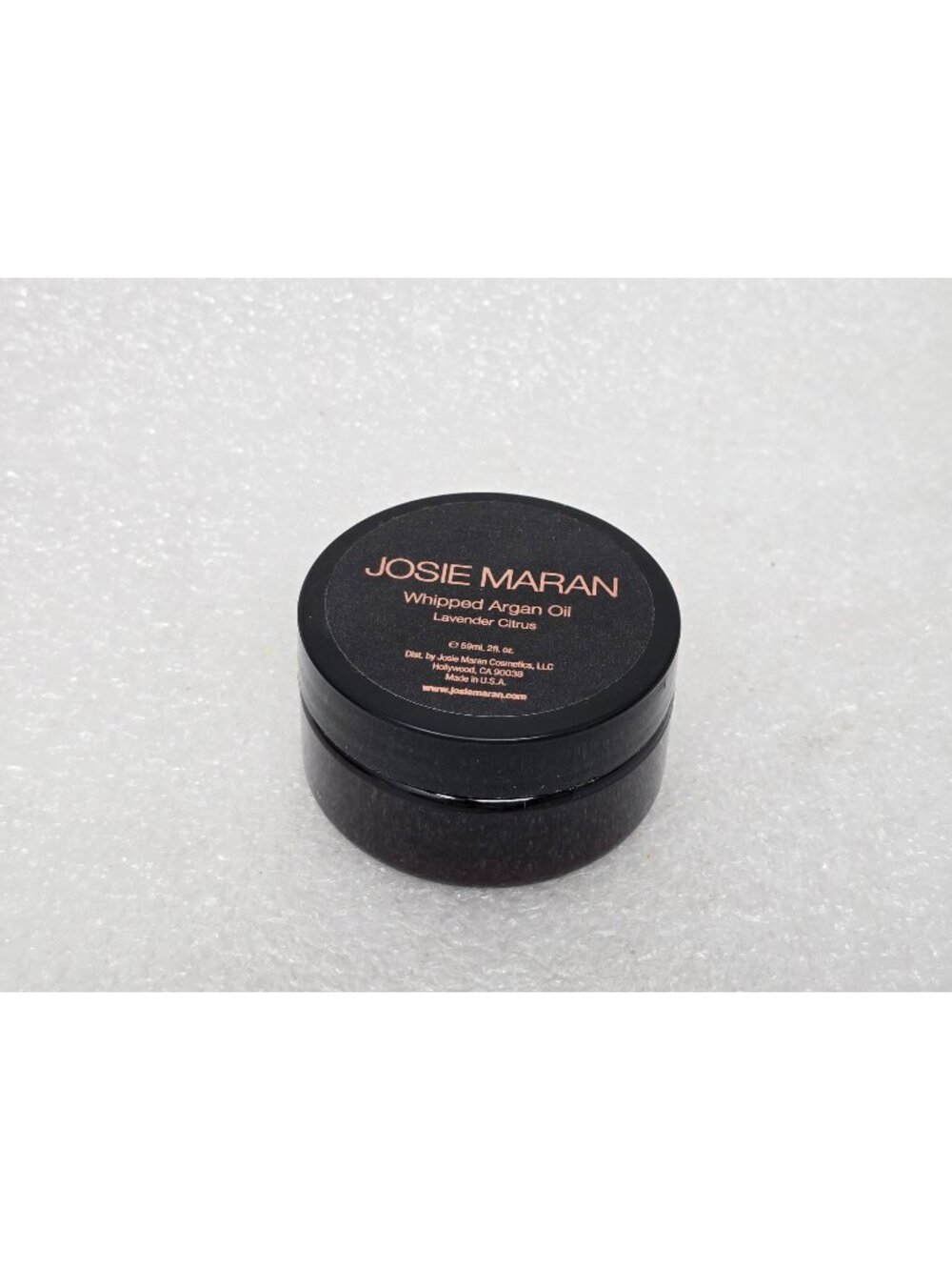 Josie Maran Whipped Argan Oil Lavender Citrus 2 Fl Oz Moisturizer Jar